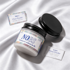 Natural Tooth Powder Jar, Gentle Daily Oral Cleansing Powder, Refreshing Mouth Care for Brighter-Looking Teeth, Daily Oral Care Product