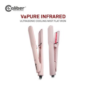 Caliber VaPURE Professional Infrared Heat with Ultrasonic Spray Cooling Mist Flat Iron
