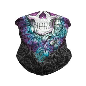 Skull Digital Men And Women Outdoor Mask Sport Climbing Insect-proof (Option: BXHA019-Free Size)