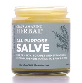 All Purpose Salve, Herbal Salve with Comfrey & Tea Tree Oil (size: 1 oz & 4 oz)